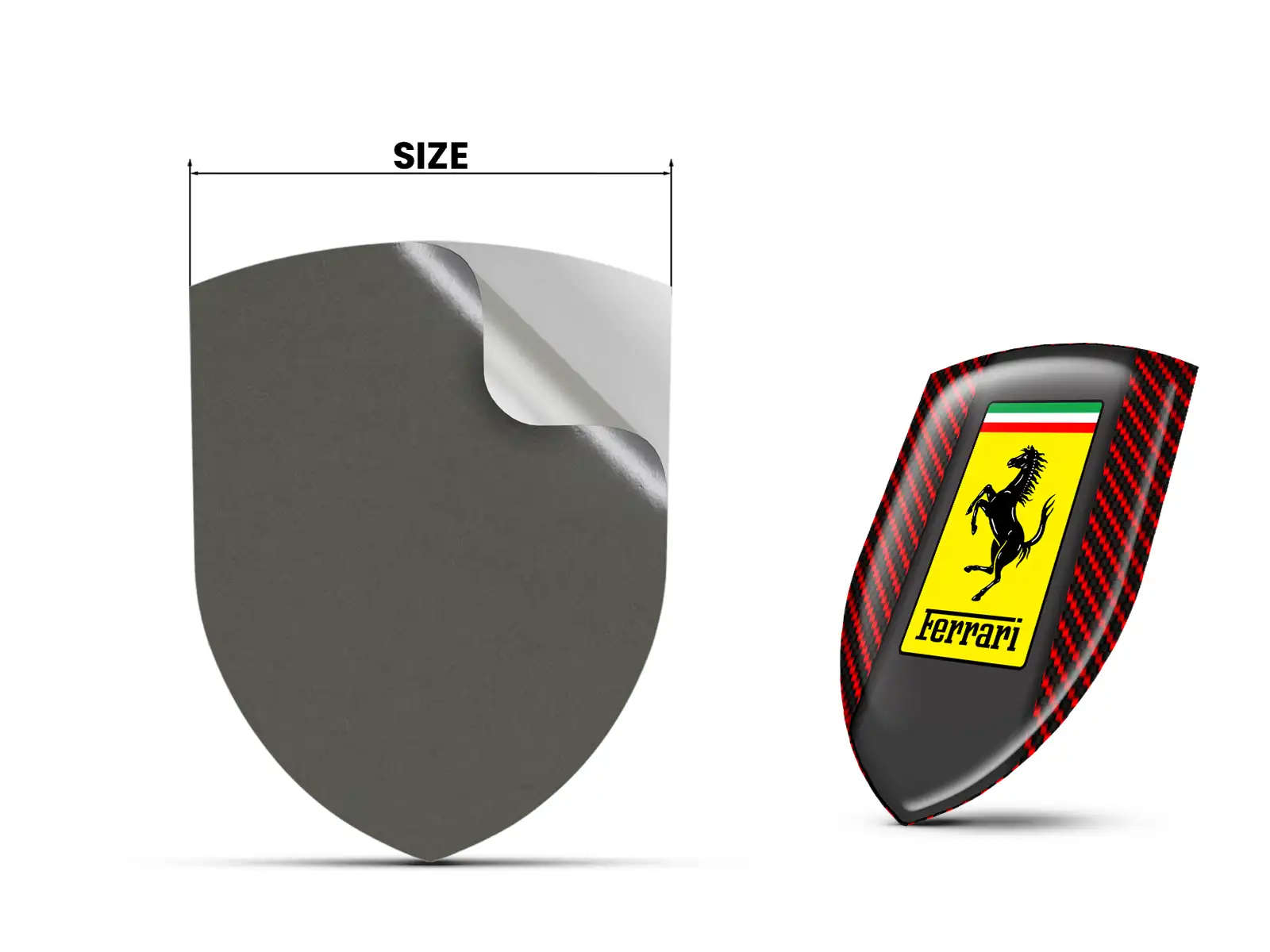 Ferrari Pegatinas Servicio Auto Duraderas Universal Alta Calidad
